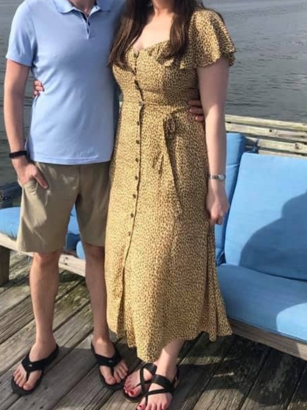 EUC By Anthropologie Leopard Dress Size 6!